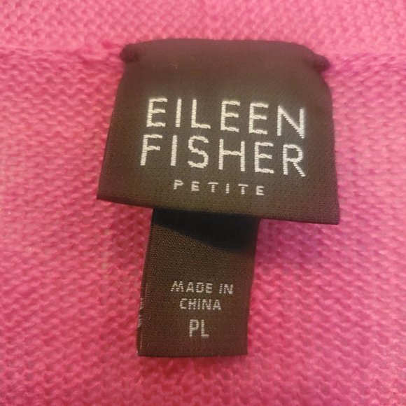 Eileen Fisher cardigan PL pink - Picture 2 of 3